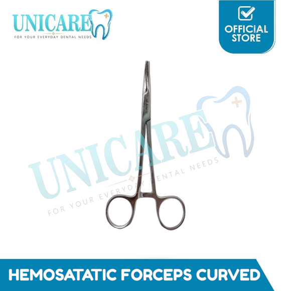 HEMOSTATIC FORCEP CURVED- UNI