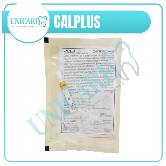 Calplus (Calcium Hydroxide Paste with Iodoform)